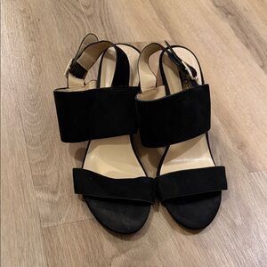 Elegant Black Women's Block Heels
